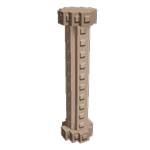 Brown Stone Pillar