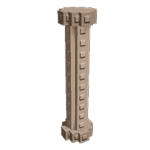 Brown Stone Pillar